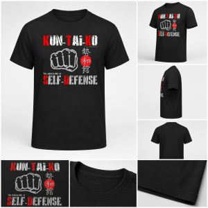 Kun-Tai-Ko T-Shirt Unisex Schwarz